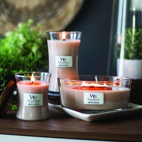 WoodWick Vanilla & Sea Salt Large Candle