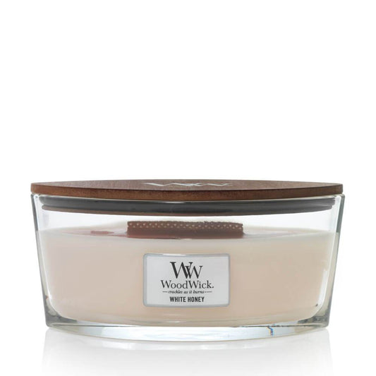 WoodWick White Honey Ellipse Candle bestellen