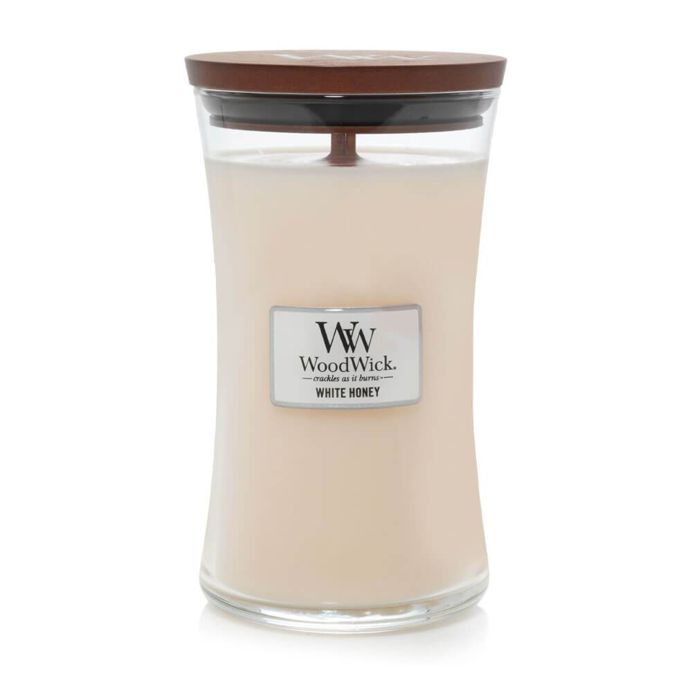 WoodWick White Honey Large Candle bestellen