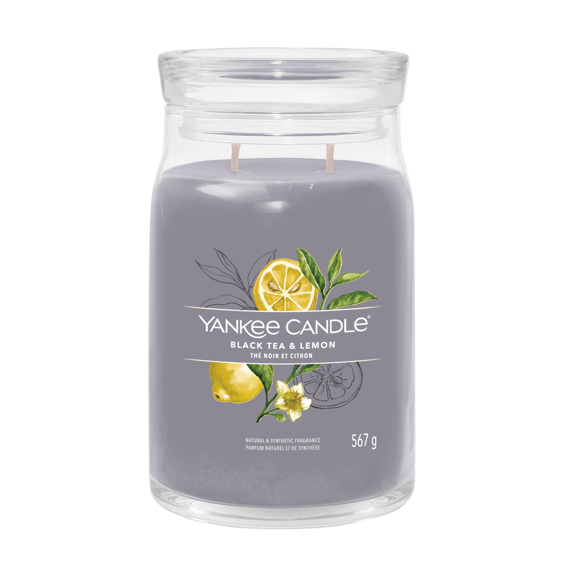 Yankee Candle Black Tea & Lemon Large Jar