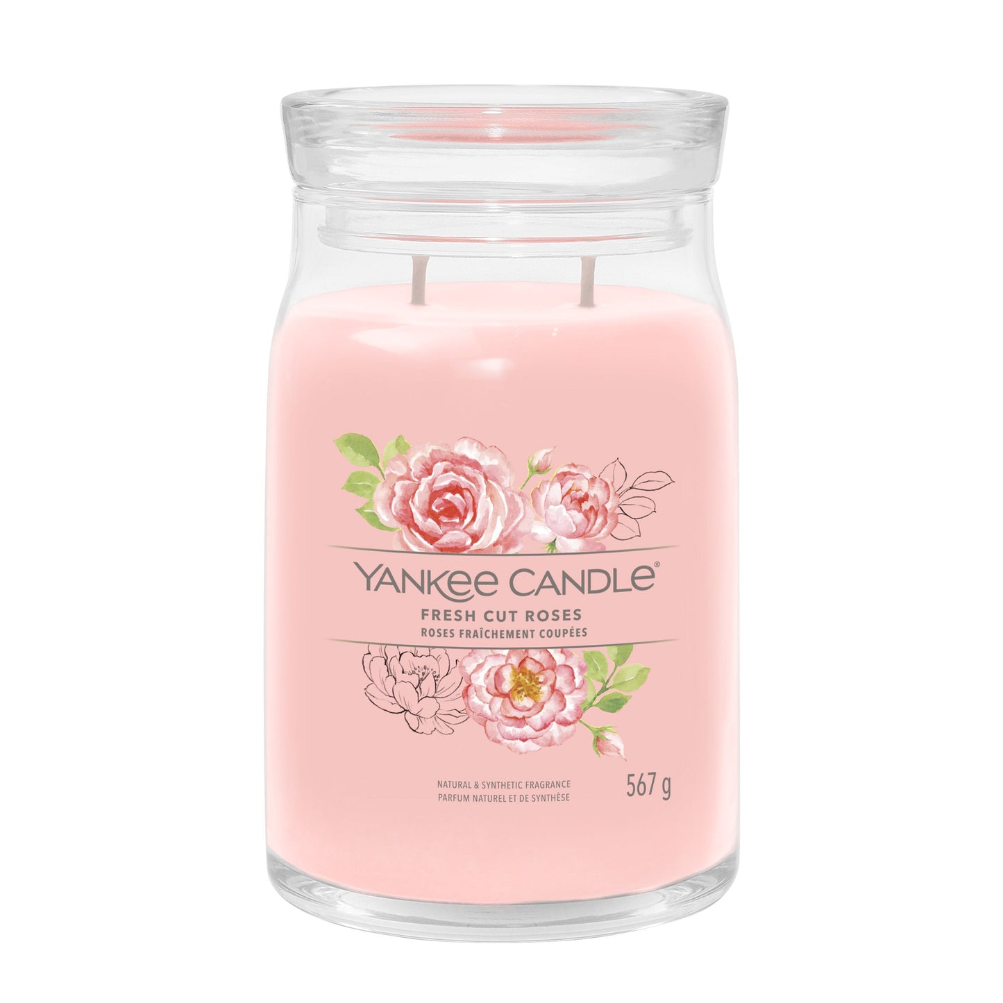 Yankee Candle Fresh Cut Roses Large Jar