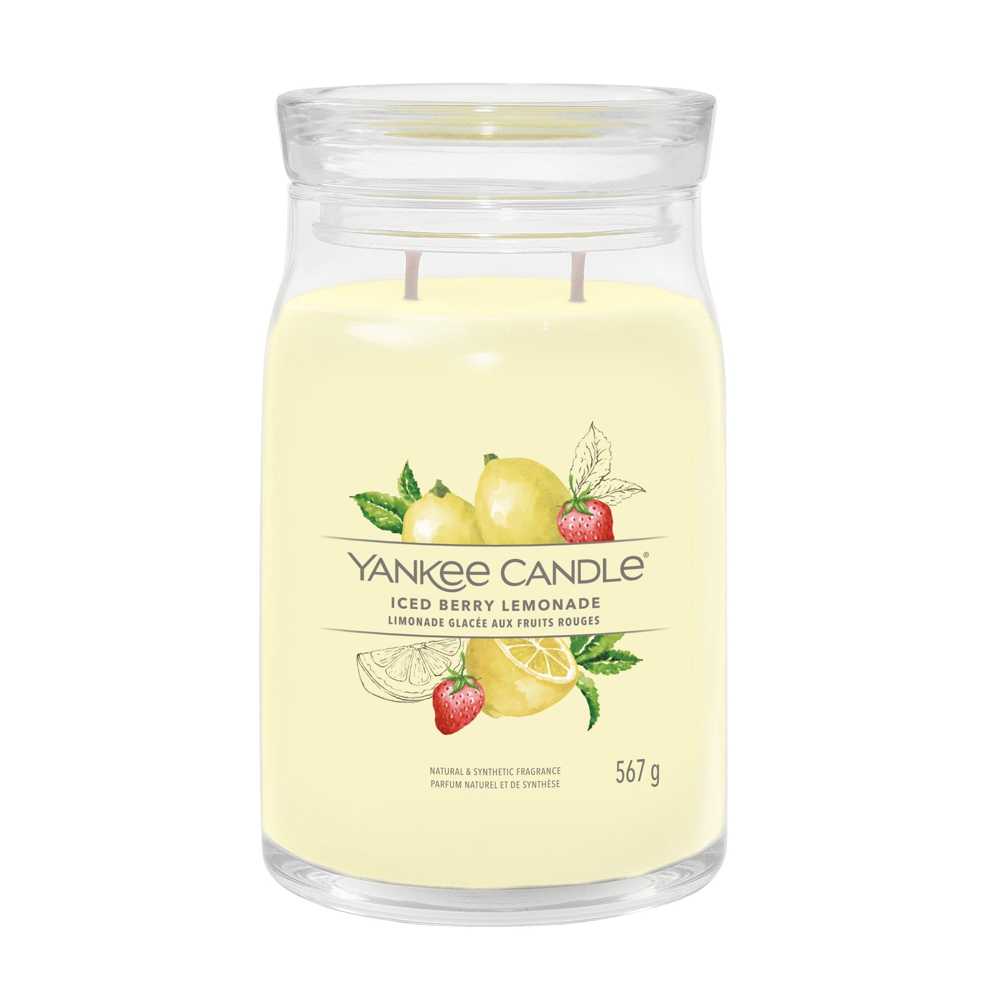 Yankee Candle Iced Berry Lemonade Large Jar