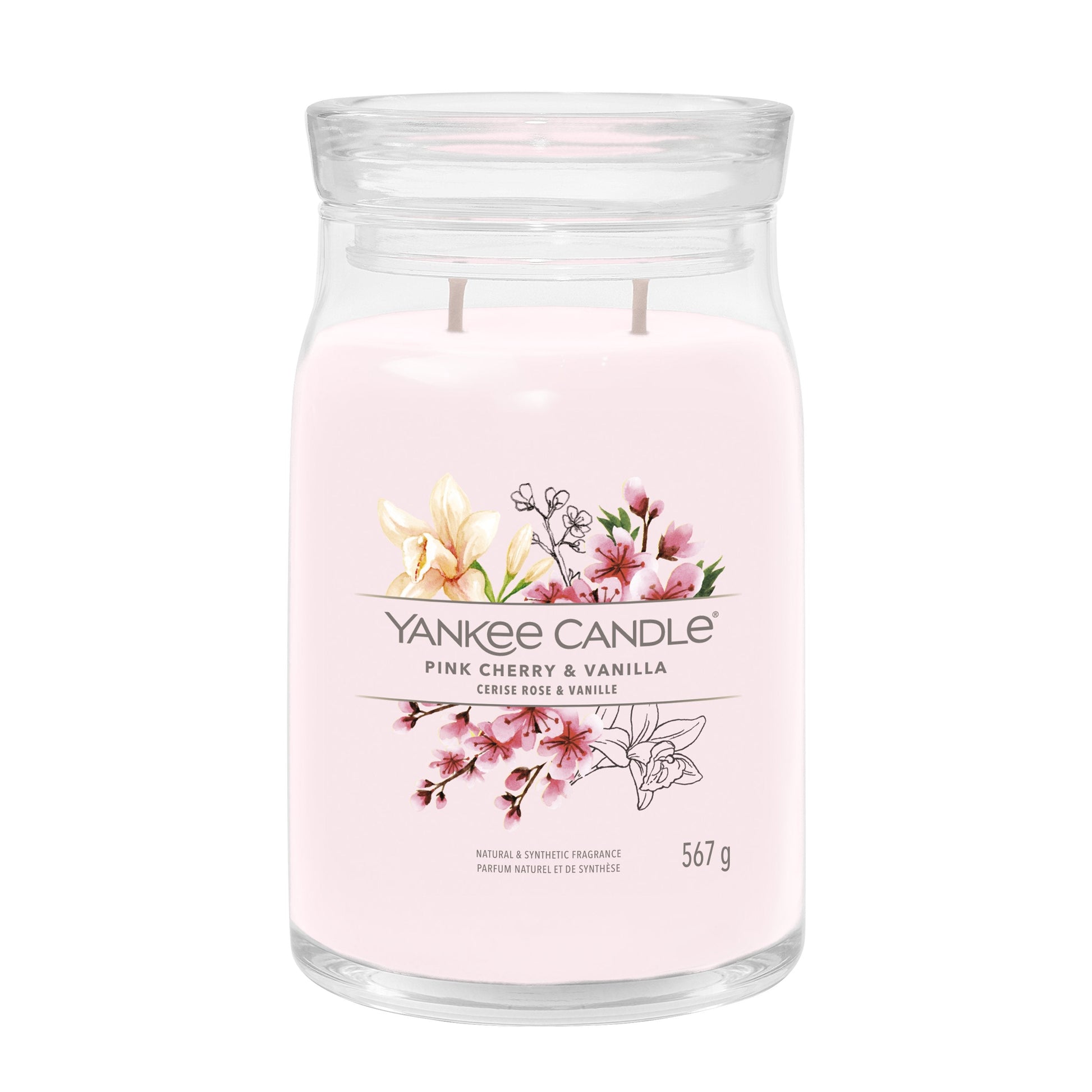 Yankee Candle Pink Cherry & Vanilla Large Jar