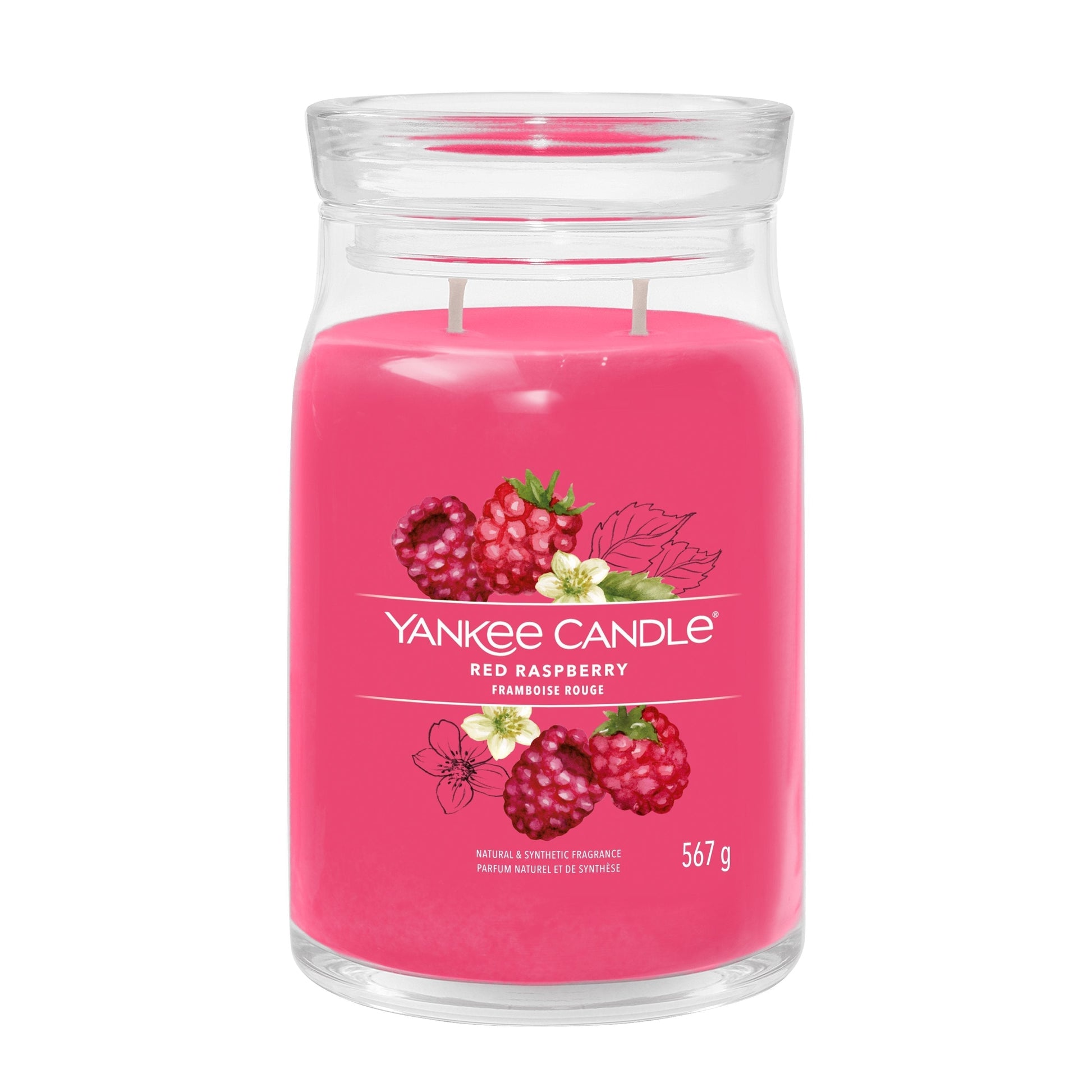 Yankee Candle Red Raspberry Large Jar