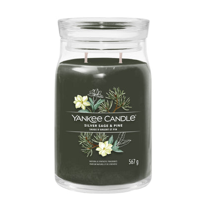 Yankee Candle Silver Sage & Pine Large Jar