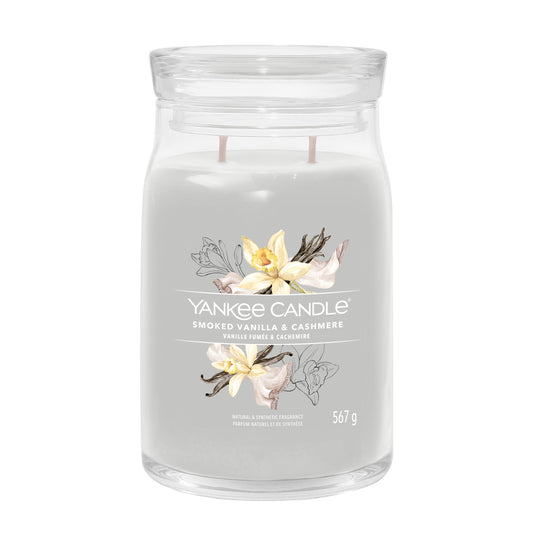 Yankee Candle Smoked Vanilla & Cashmere Large Jar