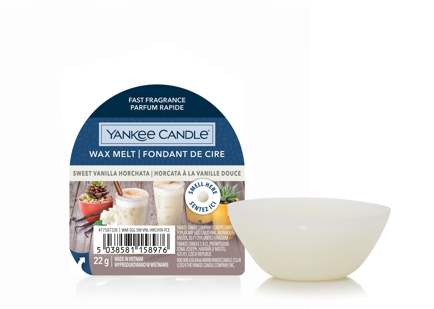 Yankee Candle Sweet Vanilla Horchata Wax Melt bestellen